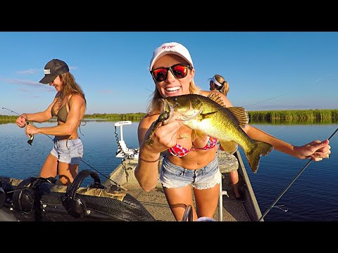 Bikini Bass Fishing Calendar shoot - Part 1