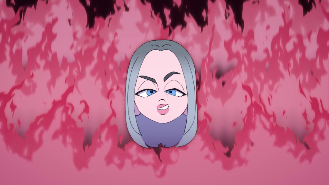 Billie Eilish - All the Good Girls Go to Hell animation lipsync