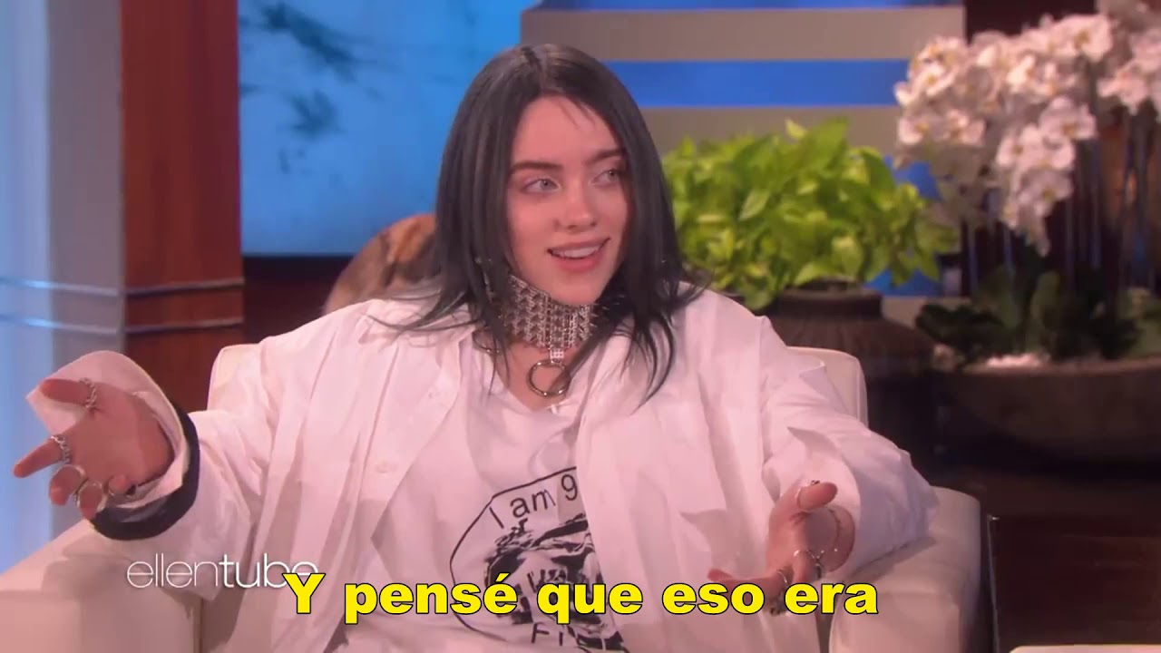 Billie Eilish habla sobre el síndrome de Tourette (Clip subtitulado al español)