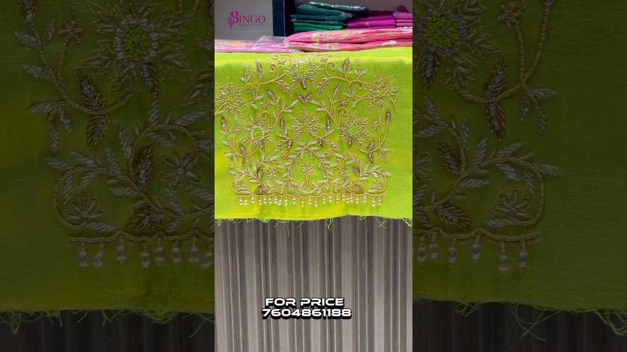 #bingo #boutique - AARI WORK #wedding - DM - 7604861188  #budget   #women #offer #cheap #discount