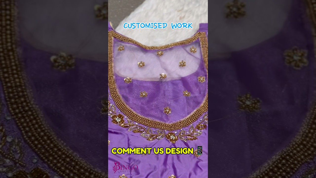 #bingo #boutique -CUSTOMISED WORK  BLOUSE #wedding - DM - 7604861188  #croptop  #women #offer #cheap