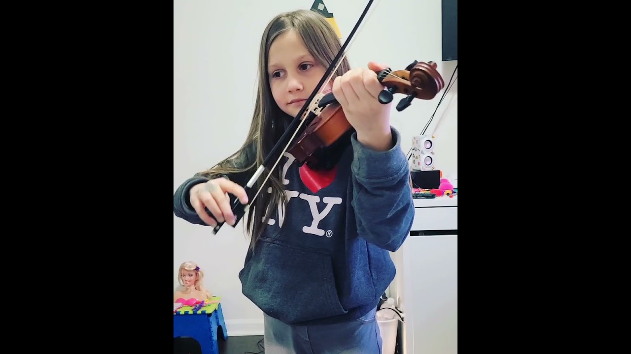 Bingo song on violin