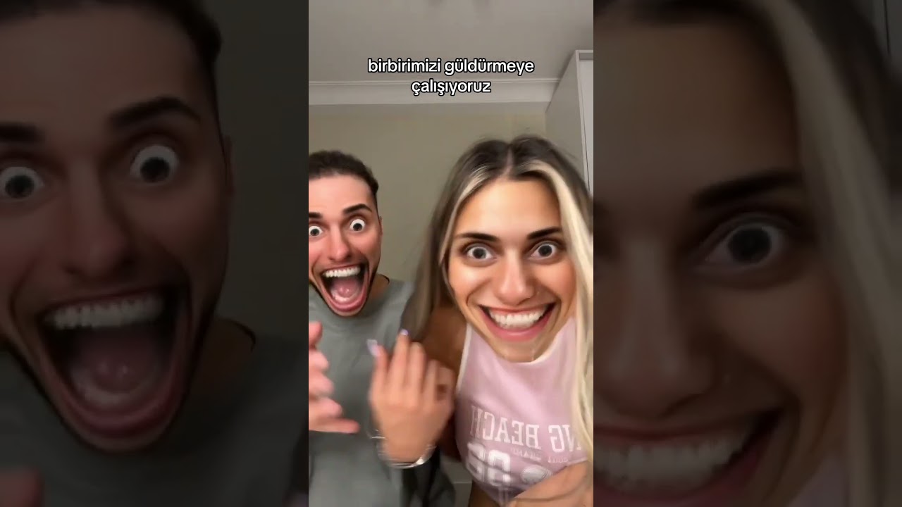 birbirimizi güldürmeye çalışıyoruz 😂