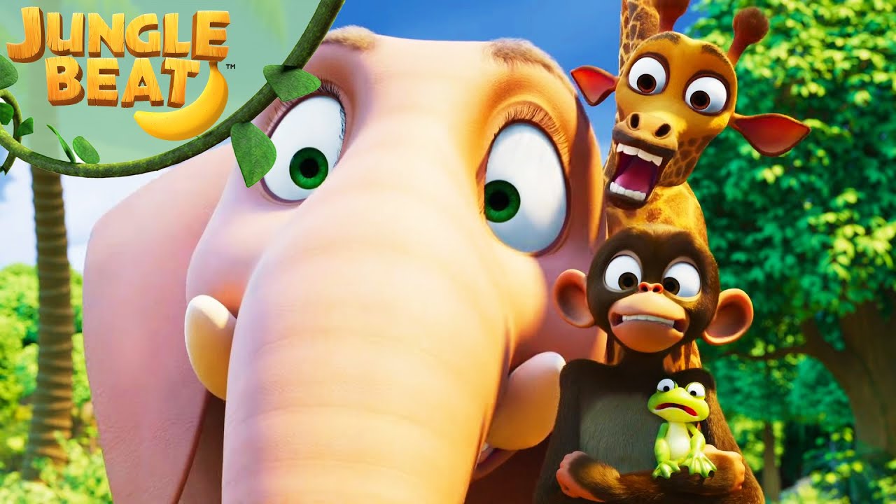Birthday Scare! | Jungle Beat: Munki & Trunk | Kids Cartoon 2025