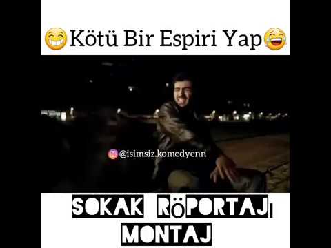Bize Kötü Espri Yapar Mısınız - Sokak Röportajları ( Montaj )