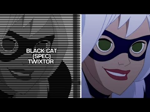 black cat spectacular spider man twixtor