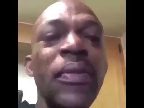 Black guy crying meme