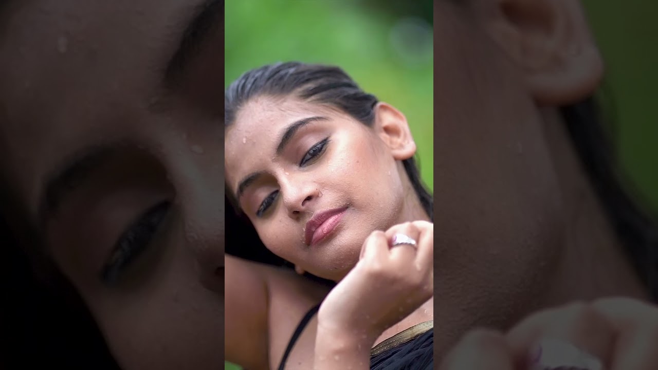 Black saree photoshoot Instagram reels HD High Quality video