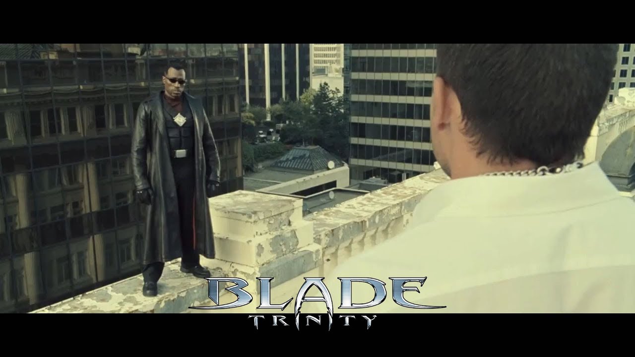 Blade: Trinity - Blade Chasing Drake [HD]