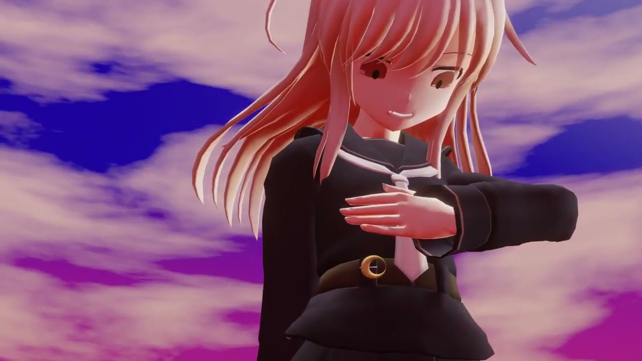 Blender Giantess Kikuzuki tiene hambre