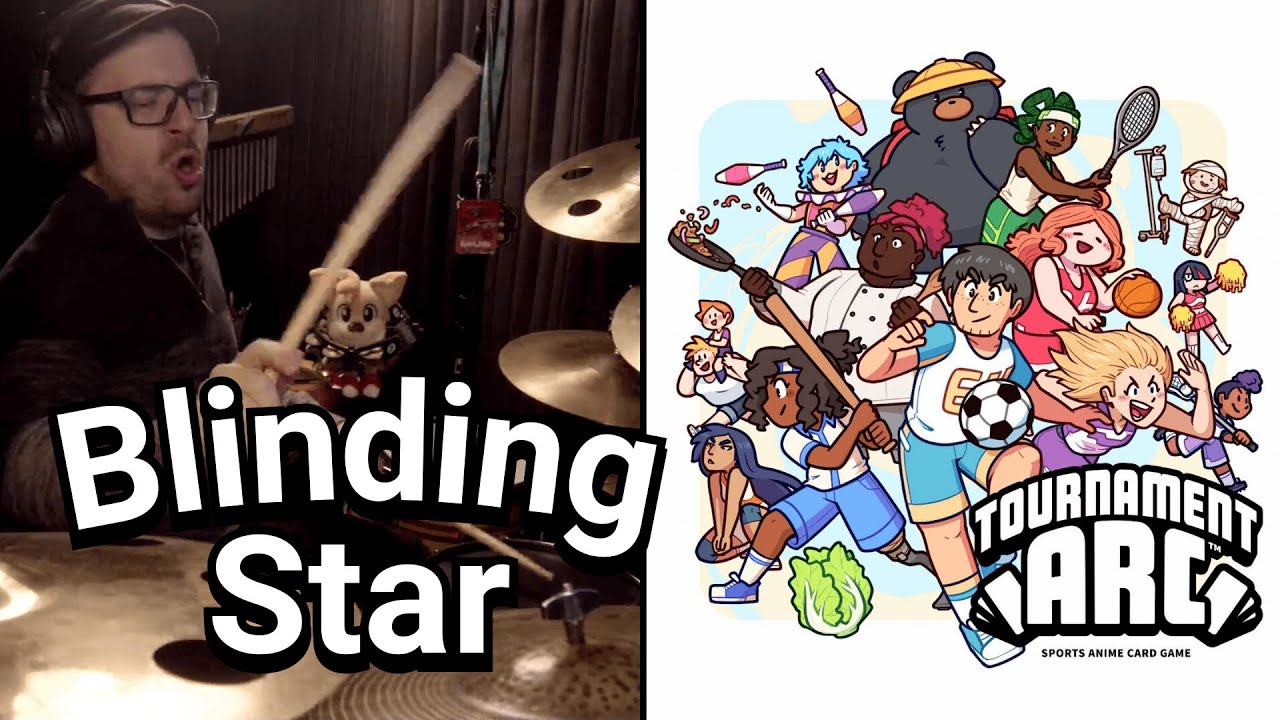 Blinding Star - Tournament Arc: Sports Anime Card Game | DRUM MUSIC VIDEO