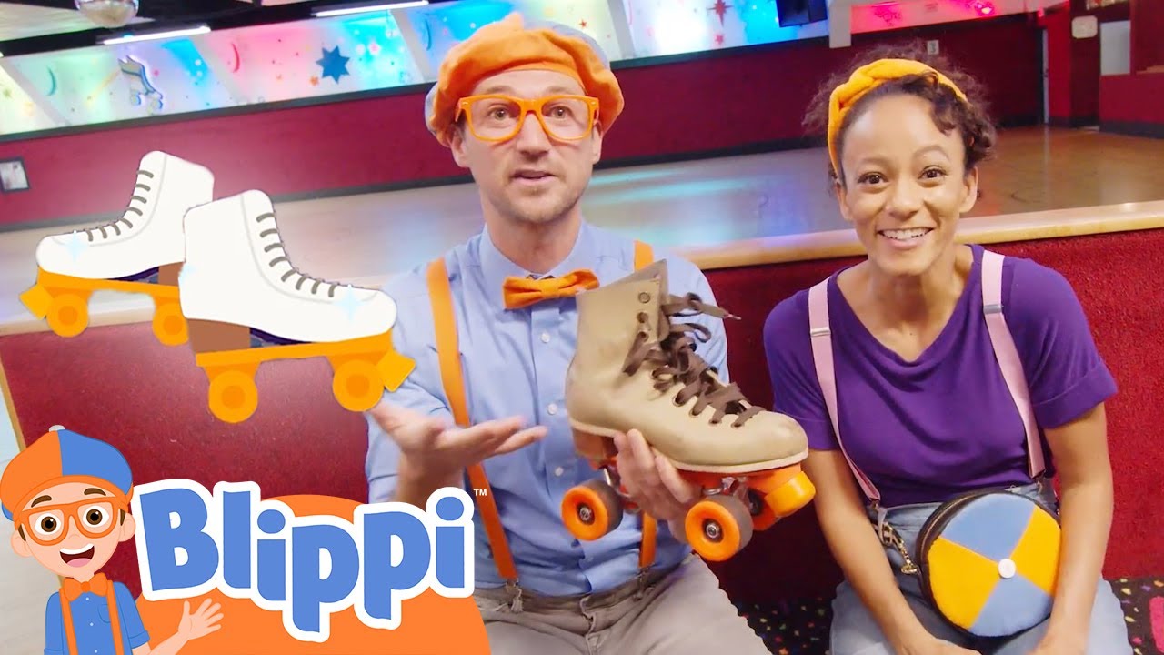 Blippi & Meekah - Moonlight Rollerway  | Educational Videos for Kids | Blippi and Meekah Kids TV