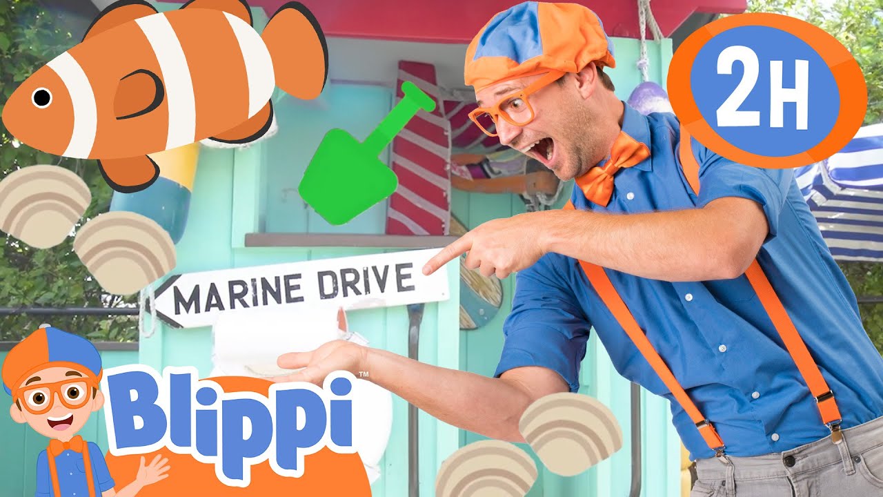 Blippi Explores Nature & Boats! 🚤 🐟🐠 | Blippi | Educational Kids Videos | Moonbug Kids