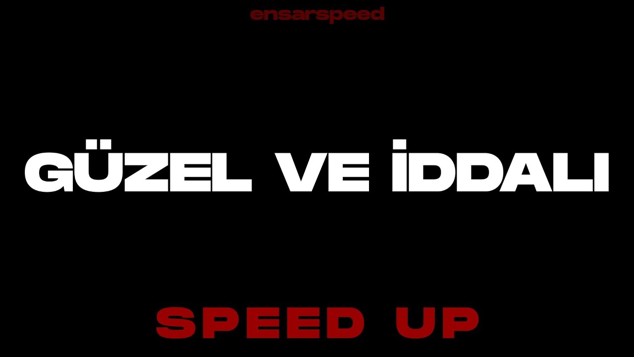 Blok3 - Güzel Ve İddalı (Speed Up - Lyrics)