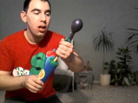 Blow to pop 13 inch purple balloon