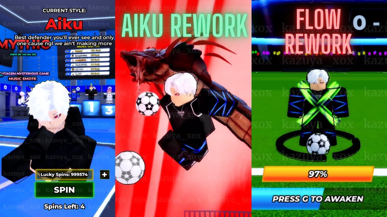 BLUE LOCK RIVALS AIKU REWORK FULL SHOWCASE!!!