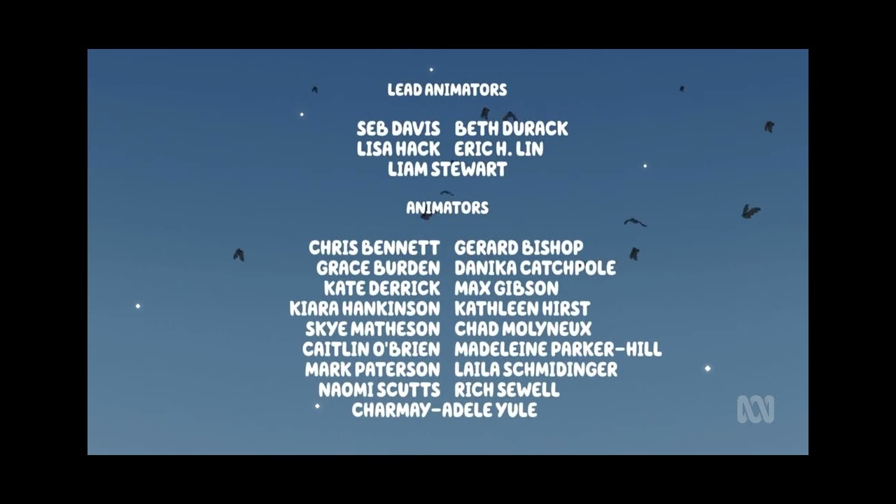 Bluey : The Sign (2024) Credits