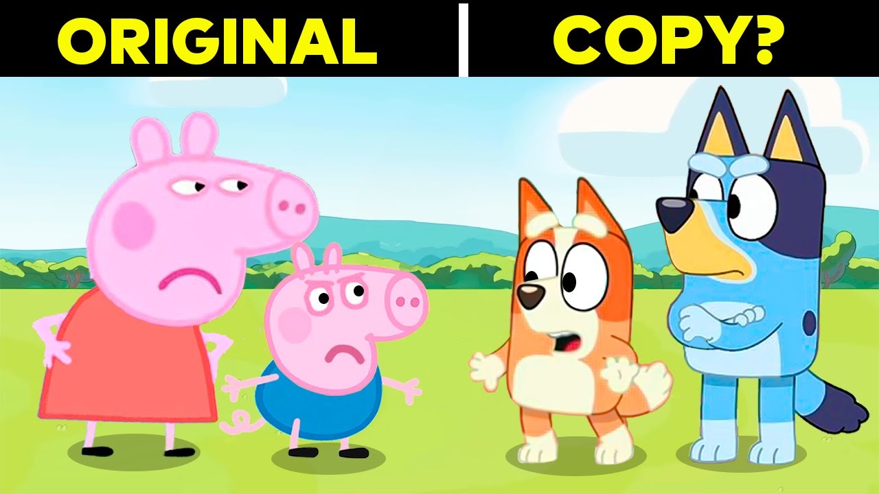 Bluey vs Peppa Pig!