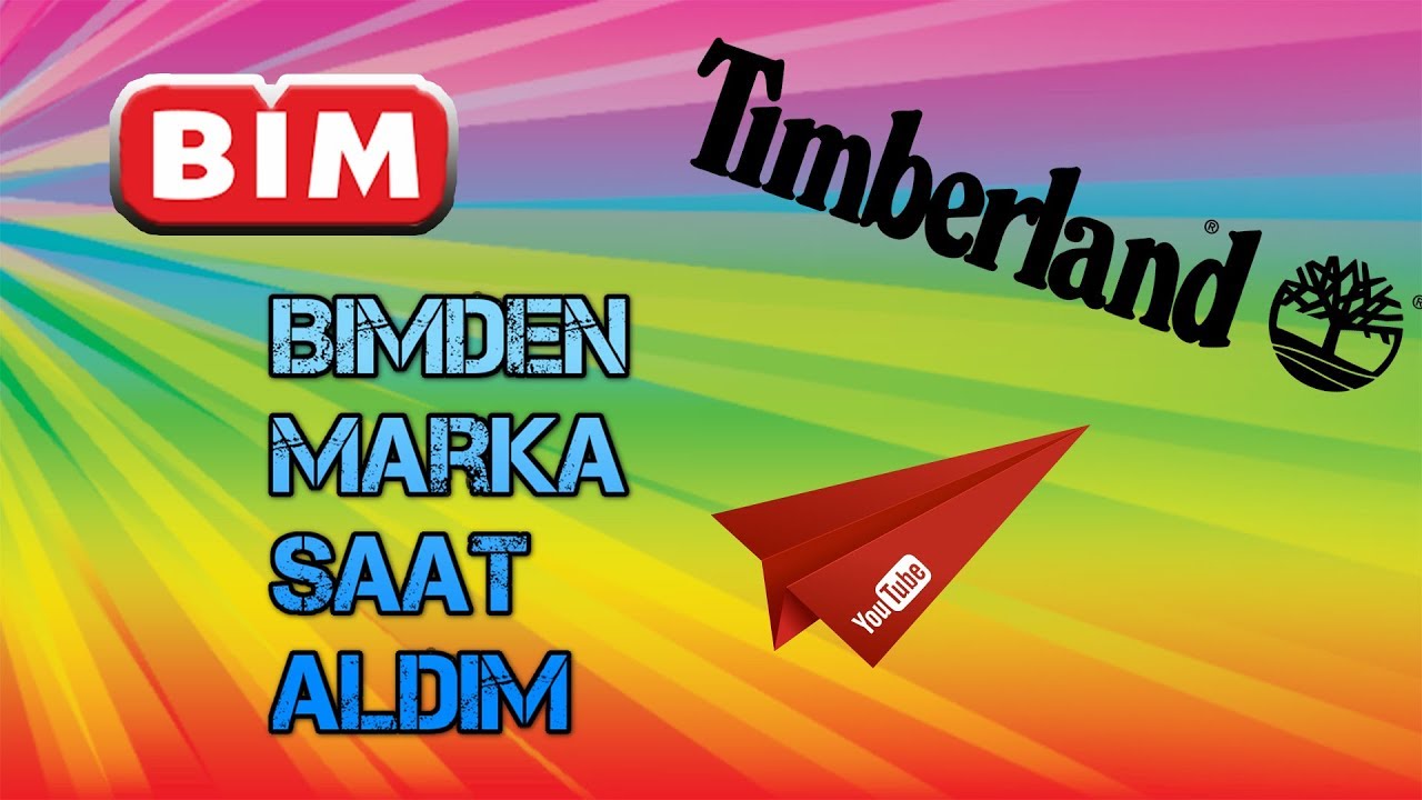 BİM'DEN MARKA SAAT ALDIM !!!
