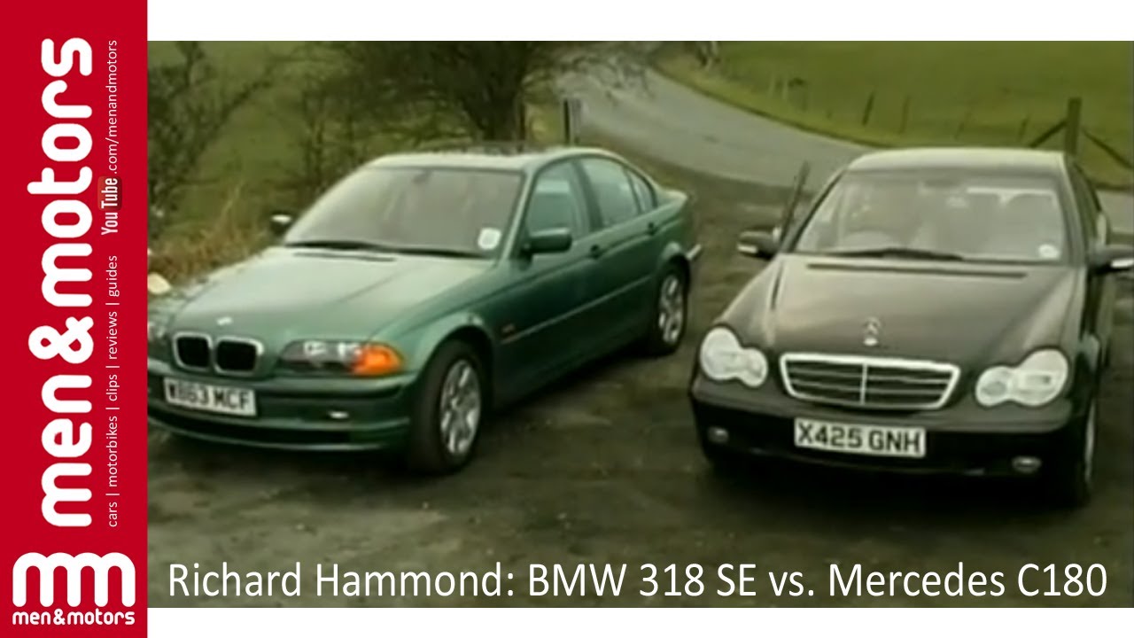 BMW 318 SE vs Mercedes C180 with Richard Hammond