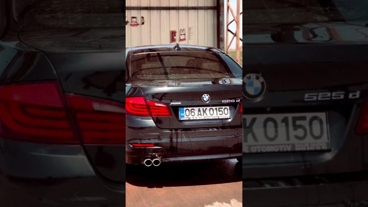 BMW 320D F 30 HIZLANMA SNAP ARABA YIKAMA