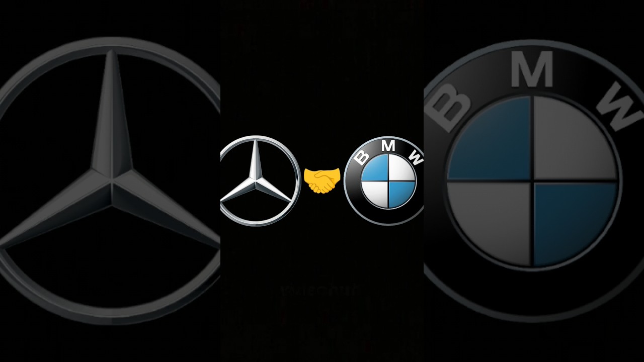 BMW and Mercedes drift at the tesla car show #edits #bmw #cars #mercedes