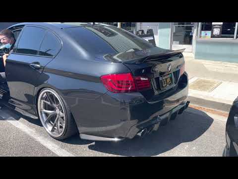 BMW F10 M5 FI EXHAUST SOUND
