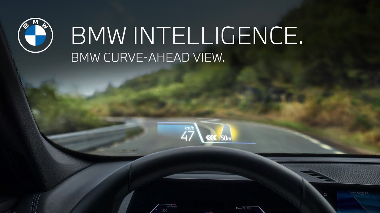 BMW Intelligence | BMW Curve-Ahead View.