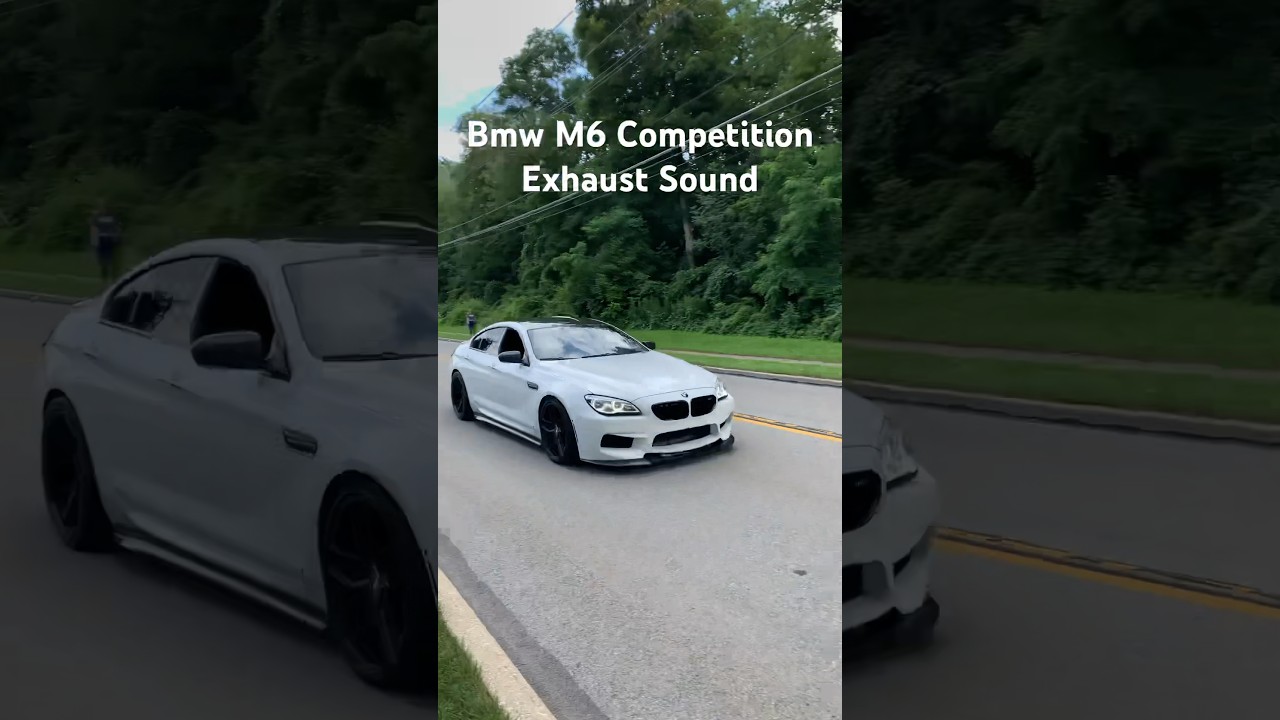Bmw M6 Competition Sound #bmw #bmwm6