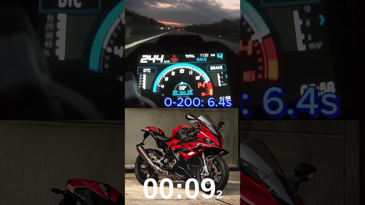 BMW S1000RR Acceleration 0-300!!!