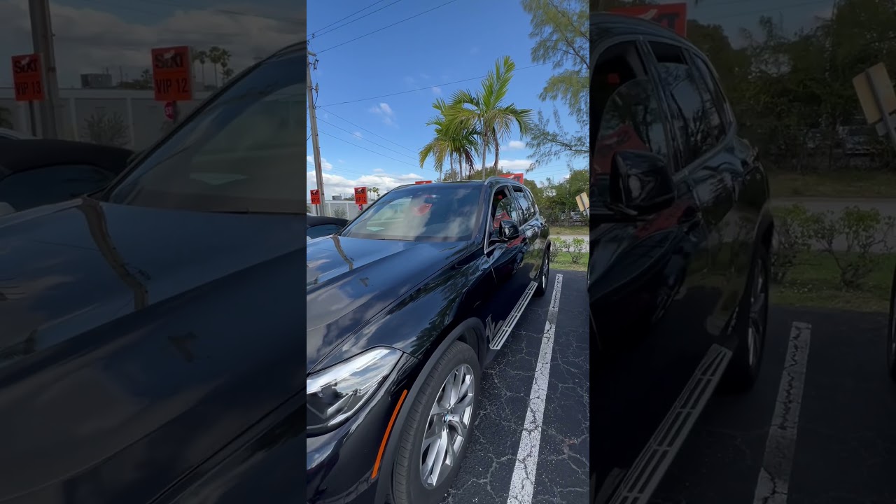 BMW X5, Sixt rent