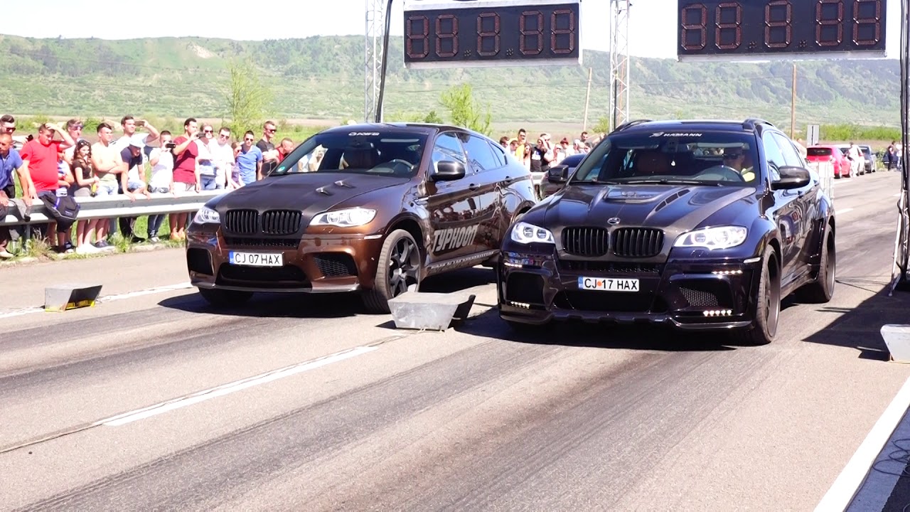 BMW X6M HAMANN 600HP vs BMW X6M G-POWER 800HP