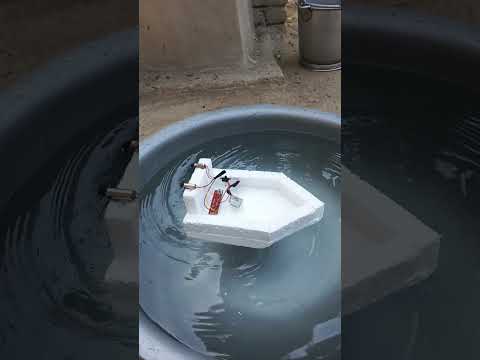 Boat testing#science #experiment #arduino #sciencefairproject #electrical #sensor #scienceproject