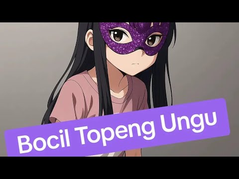 BOCIL TOPENG UNGU