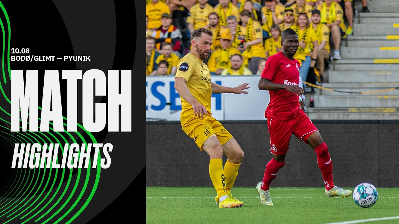 Bodø/Glimt 3-0 Pyunik | Match Highlights