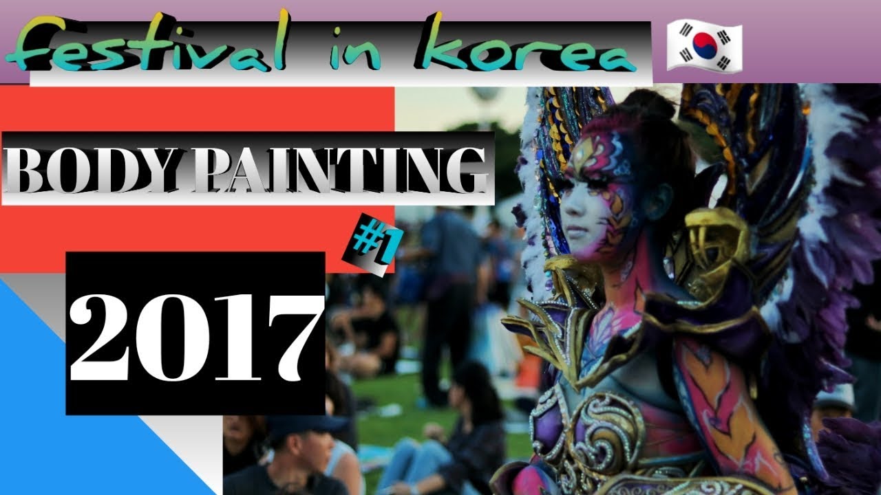 Body painting in korea 2017