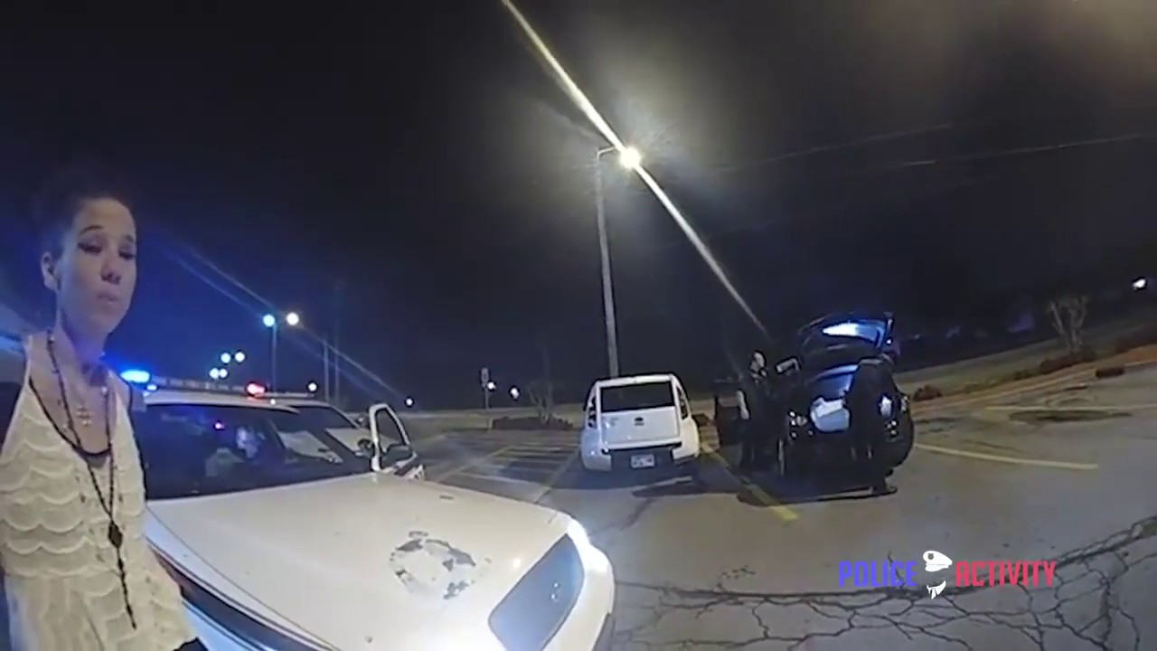 Bodycam Shows Handcuffed Woman Stealing Tulsa Police Car