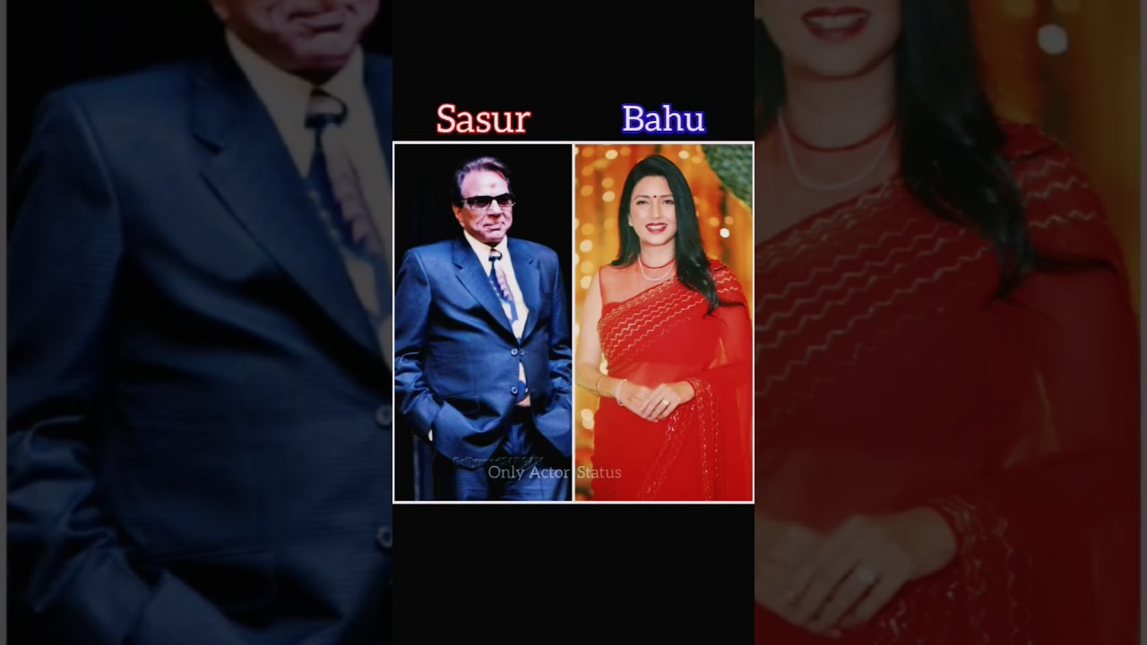Bollywood Actress Real Life Sasur And Bahu jodi 🥰❤️ || 4k video | #shorts #bollywood #real #life #4k