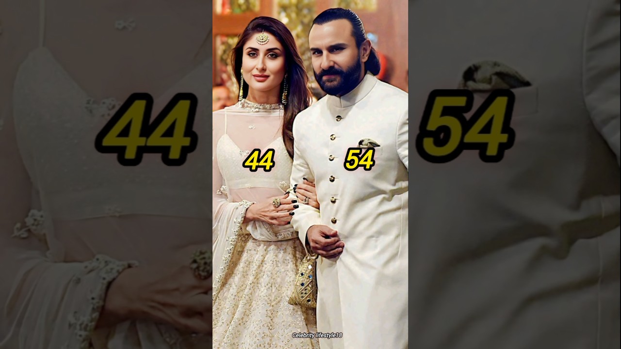 Bollywood Famous Actress Real Life Husband And Wife Age Gap #shorts #bollywood #trending #ytshorts