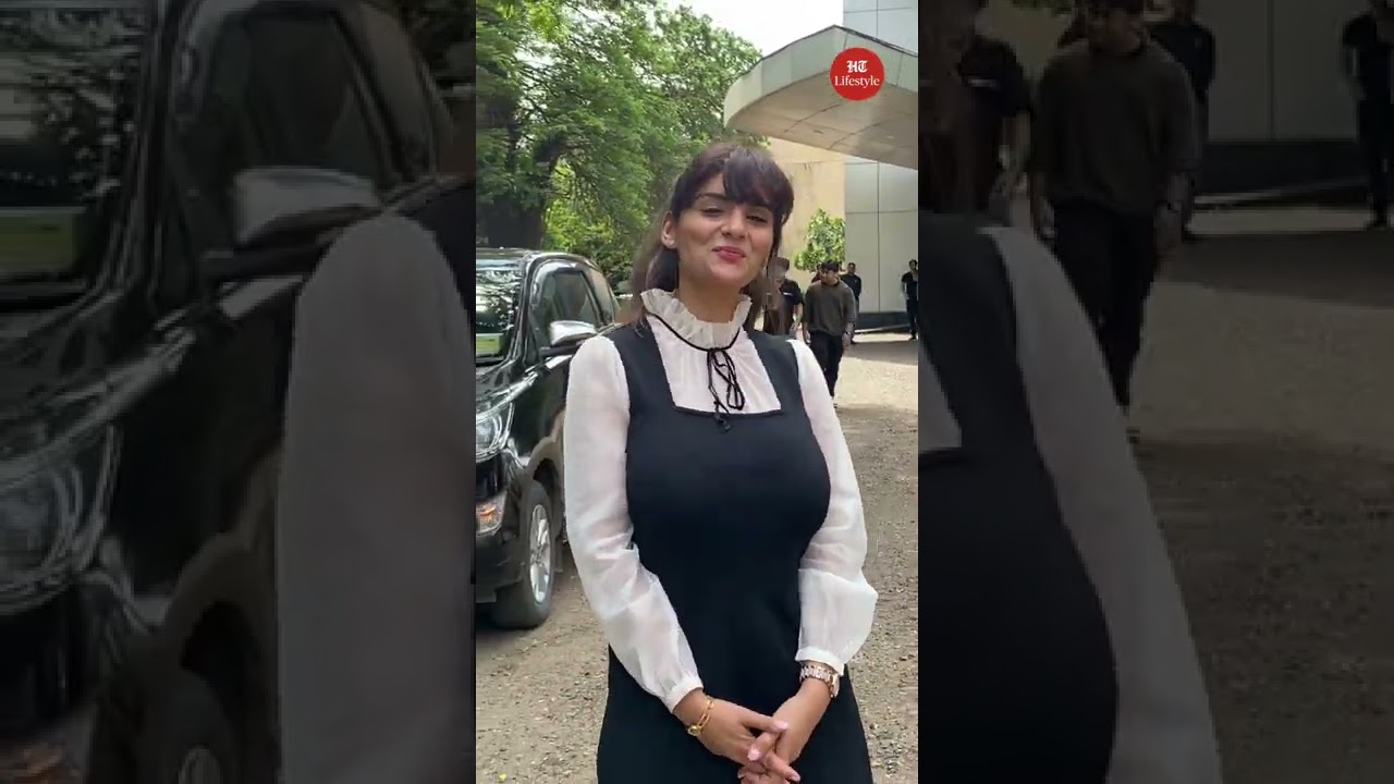 Bollywood Update: #AnveshiJain spotted at Film City.