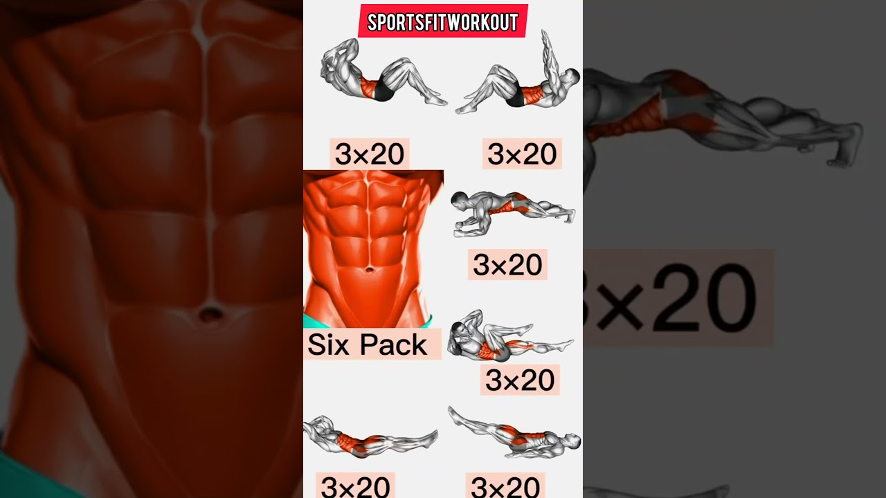 Bomba Karın Kası egzersizi Karın Kaslarını Kaya gibi Yap #absworkout #fitneess #homeworkout#sixpack