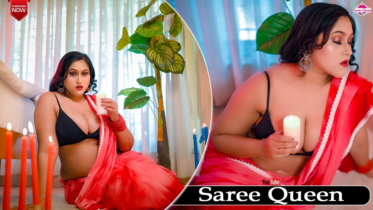 BONG BEAUTY IN INDOOR FEAT.CANDY | SAREE FASHION VLOG | SAREE QUEEN | 2025