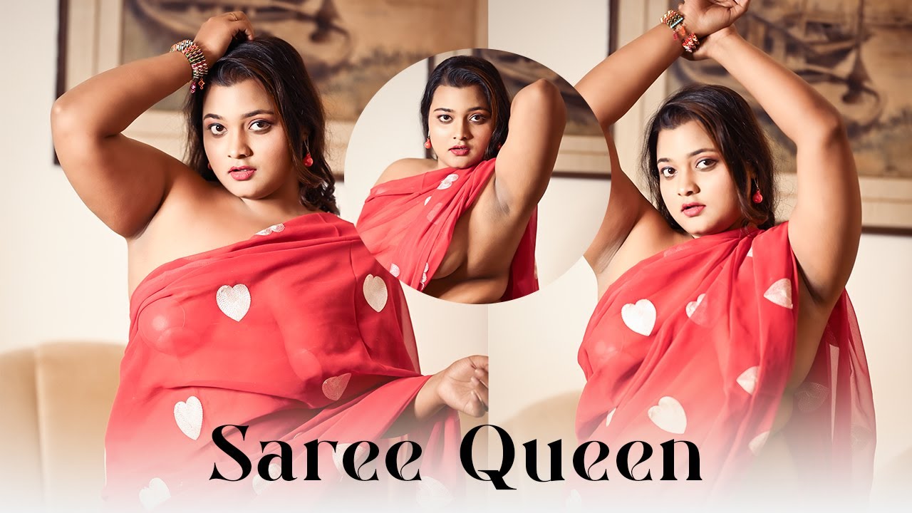 BONG BEAUTY IN INDOOR FEAT.ROSSY | SAREE FASHION VLOG | SAREE QUEEN | 2025