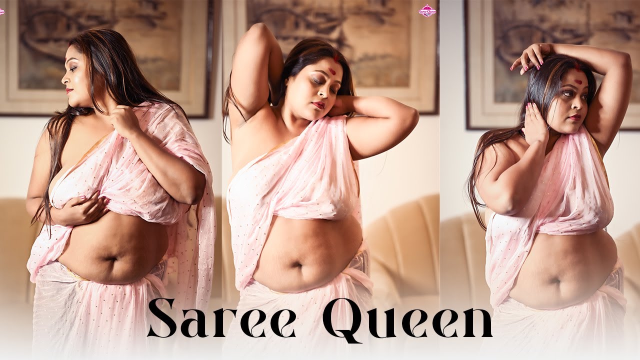 BONG BEAUTY IN INDOOR FEAT.SOMA | SAREE FASHION VLOG | SAREE QUEEN | 2025