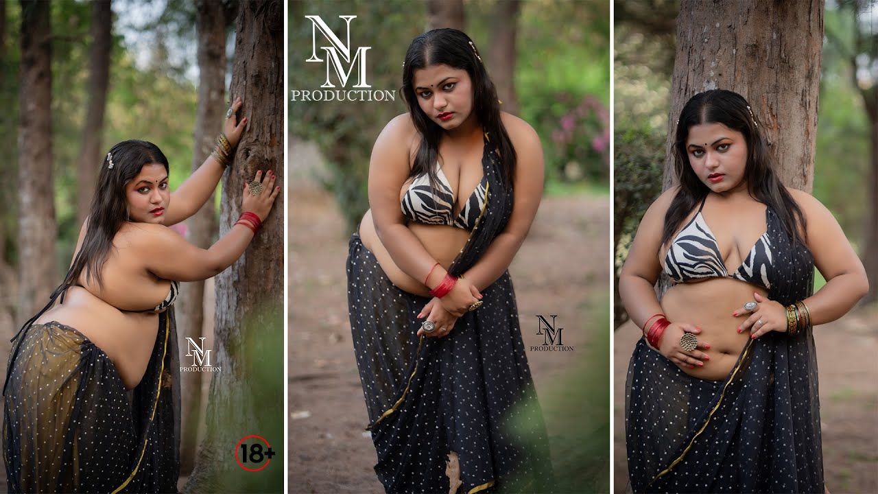 Bong Beauty Outdoor Hot nd Bold Saree Video || POULAMI || Cinematic Look  || NM Production