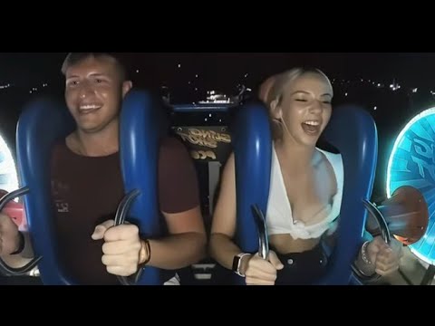 boobs slip show nipples slingshot slingshotride slingshot slingshotride, slingshot ride oops