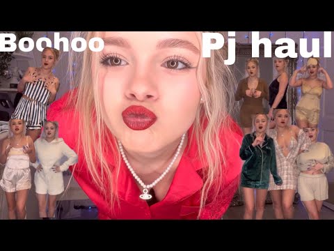 Boohoo pyjama Haul! | ☁️🛌 😴