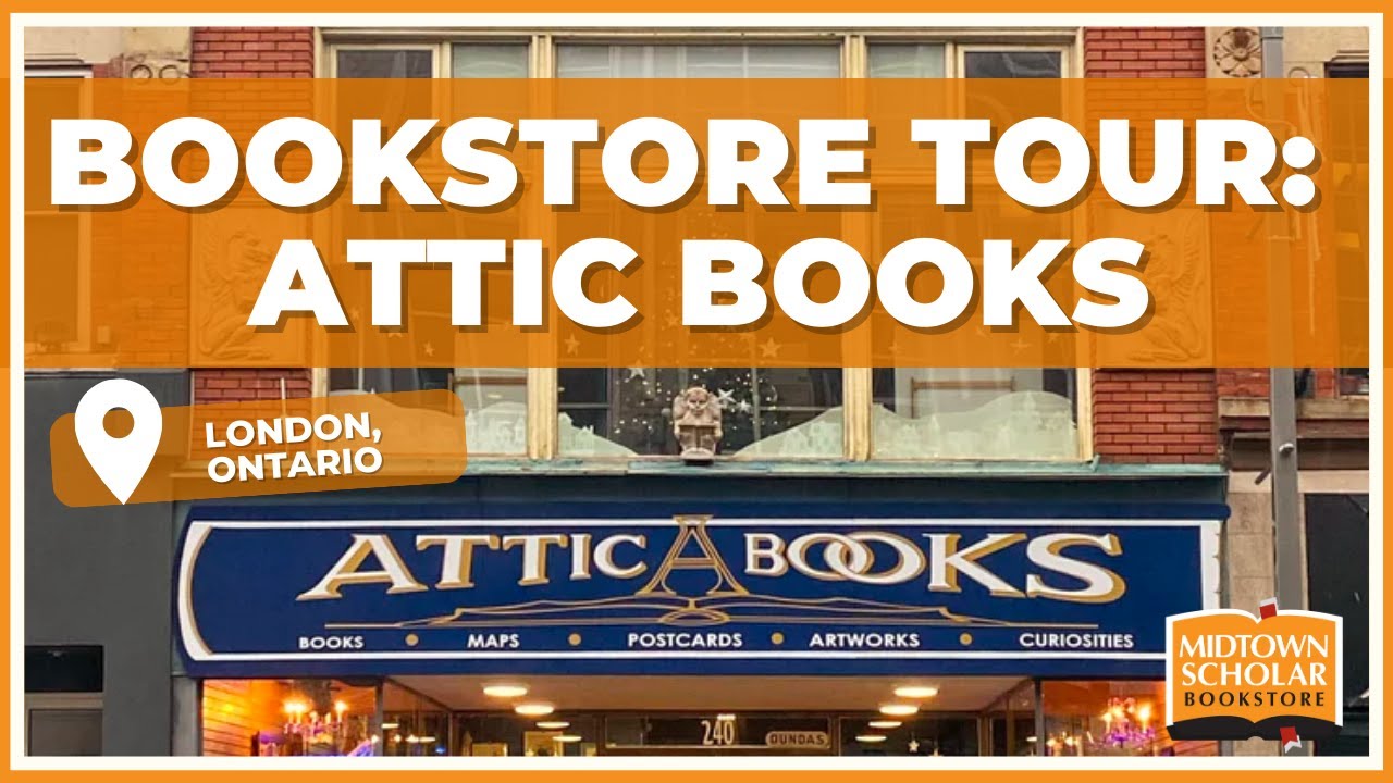Bookstore Tour: Attic Books, Ontario! 📚 Buy Day Friday 📚 October 6th, 2023
