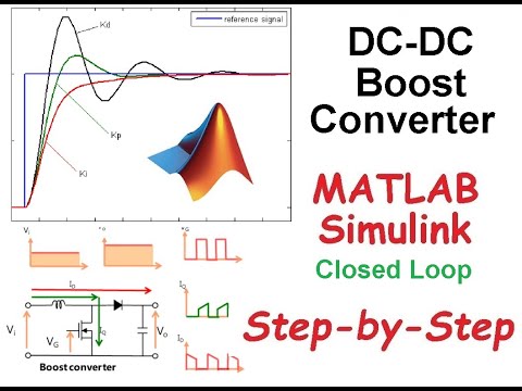 Boost Converters | DC-DC Step-Up Closed loop | MATLAB Simulation | Step by Step