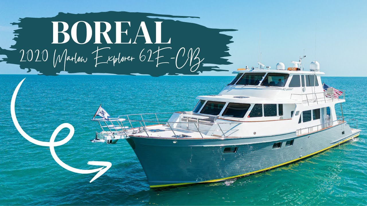BOREAL 2020 62E-CB Marlow Explorer for Sale